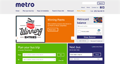 Desktop Screenshot of metroinfo.co.nz